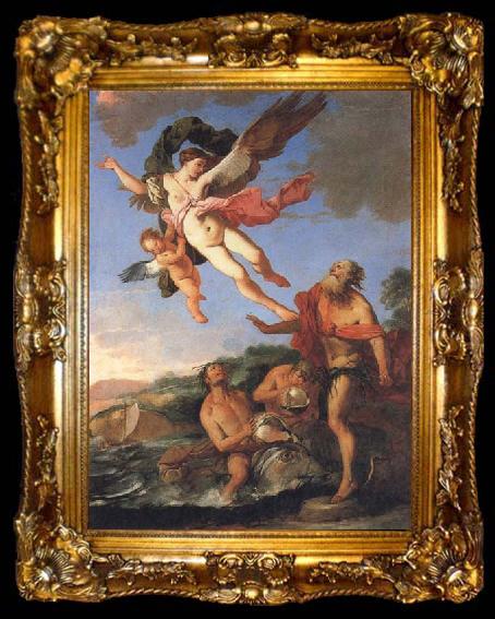 framed  CAMPI, Giulio Neptune Pursuing Coronis, ta009-2